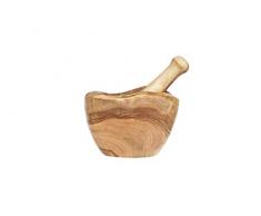 Cosy & Trendy 4785813 Mörser + Stößel aus Olivenholz, Durchmesser 14 cm