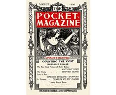 George Wharton Edwards Kunstdruck Eine Frau beleuchtet eine Öllampe mit einer Kerze auf dem Cover dieses literarischen Zeitschriften, 61 x 91 cm