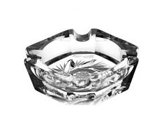 Crystaljulia Aschenbecher, Kristall, Transparent, 8 cm, 6-Einheiten