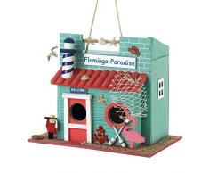 Songbird Valley 10018681 Vogelhaus Flamingo Paradise, Mehrfarbig