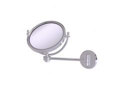 Allied Brass WM-5D/4X-SCH Schminkspiegel, Wandmontage, 4-fache Vergrößerung, satiniertes Chrom