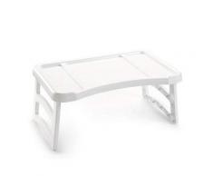 Stabiles Tablett mit Füßen, zusammenklappbar, für Frühstück oder Essen im Bett | 51 x 33 cm, Mehrfarbig, Einheitsgröße