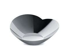 Alessi Salatschüssel, Edelstahl, Silber, 5.5 x 35 x 21 cm