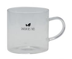 Incidence Paris 54529 Teetasse aus Glas, transparent