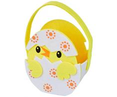 Mopec UA338 Korb aus Filz, 12,5 x 20 cm (As), mehrfarbig, Einheitsgröße