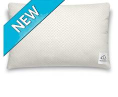 KLOUDES verstellbares Kissen, Kissen zum Schlafen, hilft Nacken- und Schulterschmerzen während des Schlafens, CertiPUR-US-zertifizierter sicherer Memory-Schaum, elfenbeinfarben, Standard