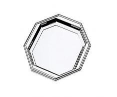 MEPRA Cellini Tablett, rund, 31 cm, Silberfarben