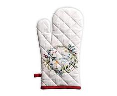Maison dHermine Holly Time Ofenhandschuh, 100 % Baumwolle, 19 x 33 cm
