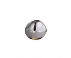 LUMINECA DOTENT DESIGN Tischleuchte silber 4W silber/chrom 36x32cm