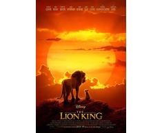 Filmposter: Der König der Löwen 2019 Poster und Drucke, ungerahmt, 30,5 x 45,7 cm 12x18 Lion01