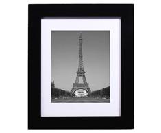 Adeco 11 x 14 Schwarz Holz Deko Bild Rahmen mit Weiß Matte – auf Display 8 x 10 Foto mit Matte Oder 11 x 14 Foto Ohne Matte