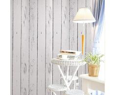 Deko Weiß Holz Getreide Kontakt Papier Selbstklebende Rückseite Regalen schälen und Stick Tapete für, Küche Schrank zinntheken Böden Craft Projekte 45 x 1000 cm