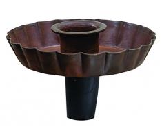 CWI Tapetenbordüre Geschenke 8,9 cm Rost Wein Flasche Taper Halter