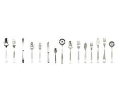 MEPRA Sohle Besteck Set, Silber, 126