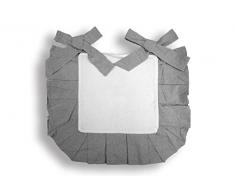 Soleil docre Forever Stuhlkissen, Baumwolle, Weiß, 40 x 40 x 3 cm