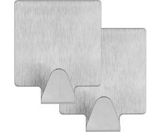 mumbi Handtuchhalter selbstklebend Handtuchhaken ohne Bohren Klebehaken Edelstahl 2er Set