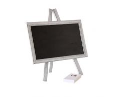 Kreidetafel Drei Füße Grau Shabby Chic mit Kreide