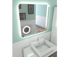 AURLANE MIR015 Badezimmerspiegel, Mehrfarbig