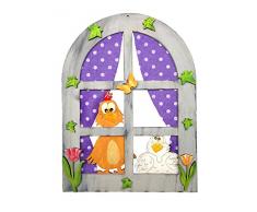 Petras Bastel News Bastelset, Holz/Filz, lila, 28 x 19 x 5.5 cm