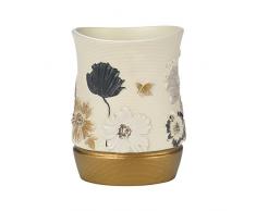 Popular Bath Tumbler, Dahlia Collection, Black