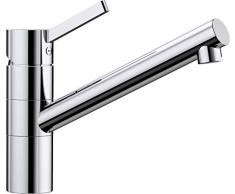 Blanco Tivo-F, abnehmbare Küchenarmatur für die Spüle vor dem Fenster; Vorfensterwasserhahn, Oberfläche Chrom, Hochdruck, 1 Stück; 518408