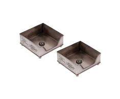 ELK Lighting HOLD002/S2 Serviettenhalter, edelstahl, zinnfarben