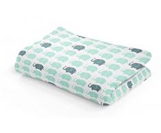 Picanova Elephant Heart 100x70cm – Extraweiche Kinder Decke, 525g/qm – Absolute Premiumqualität Aus Hautfreundlichem Plüsch – Unschlagbar Weich Und Gemütlich