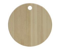 Servierbrett aus Kiefernholz, unlackiert, für Kunst- und Bastelarbeiten Rund Round kiefer