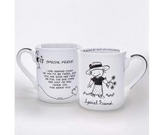Enesco Kinder des inneren Lichts Best Friends Tasse aus Steingut Special Friend (Für einen besonderen Freund) STD mehrfarbig