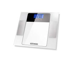 Black & Decker Personenwaage Body Fat Scale weiß