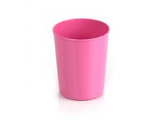 Kimmel Tasse Trinkbecher Becher bruchsicher stapelbar Mehrweg 180 ml, Kunststoff, Fuchsia