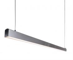 Led Pendelleuchte Pendaya 13W 3000K 1020mm silber gebürstet Alu