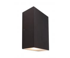 Led Außenwandleuchte Kimbali eckig anthrazit 90x160mm 3000K 6W