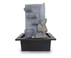Zimmerbrunnen Dekobrunnen FoBuddha Dormant mit LED 10866