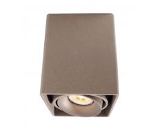 Deckenleuchte Mona I GU10 max. 50W 93x93mm braun schwenk- und dimmbar