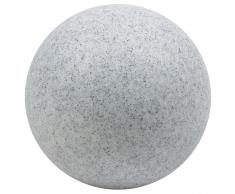 Leuchtkugel Mundan granit 600 mm, für Innen und Außen