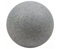 Leuchtkugel Mundan granit 500 mm, innen und Außen