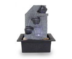 Zimmerbrunnen Tischbrunnen FoMuraglia mit LED 10862