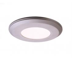 Led Deckenleuchte Flat 3 3,5W 4000K dimmbar Ø 94mm silber