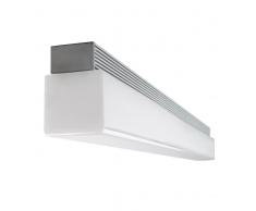 LED Spiegelleuchte STRATOS, 16W, warmweiß, IP 44, 890mm