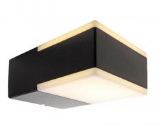 Led Außenwandleuchte Cube anthrazit 70x60mm 3000K 8W