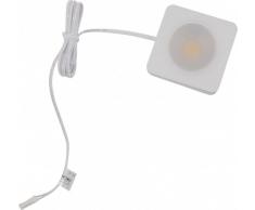 LED Unterbauleuchte LUMI, weiß, 3000 K, 3W, mit Aufbaurahmen