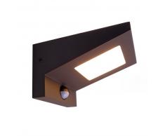 Led Außenwandleuchte Iretta anthrazit Bewegungsmelder 97,5mm 3000K 6 W