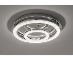 Led Deckenleuchte Crilou RO-L Ø50cm Kristalldiffusor 36W 4000K chrom 10740