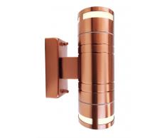 Außenwandleuchte Zilly II Up & Down kupfer 175mm 2x GU10