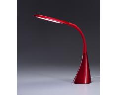 Design LED Tischleuchte, Leseleuchte, dimmbar, 8 W, Swan II red, 10288