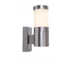 Außenwandleuchte Zilly III Up silber 172mm GU10