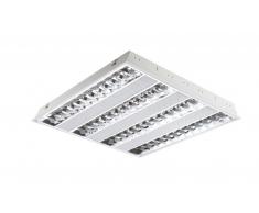 LED Raster Einbauleuchte, 4000 K, 40 W, 620x620 mm, IP 20