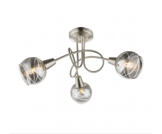 Globo LED Deckenleuchte chrom 54348-3