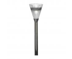 Konstsmide Solarleuchte LED Edelstahl Assisi 7635-000